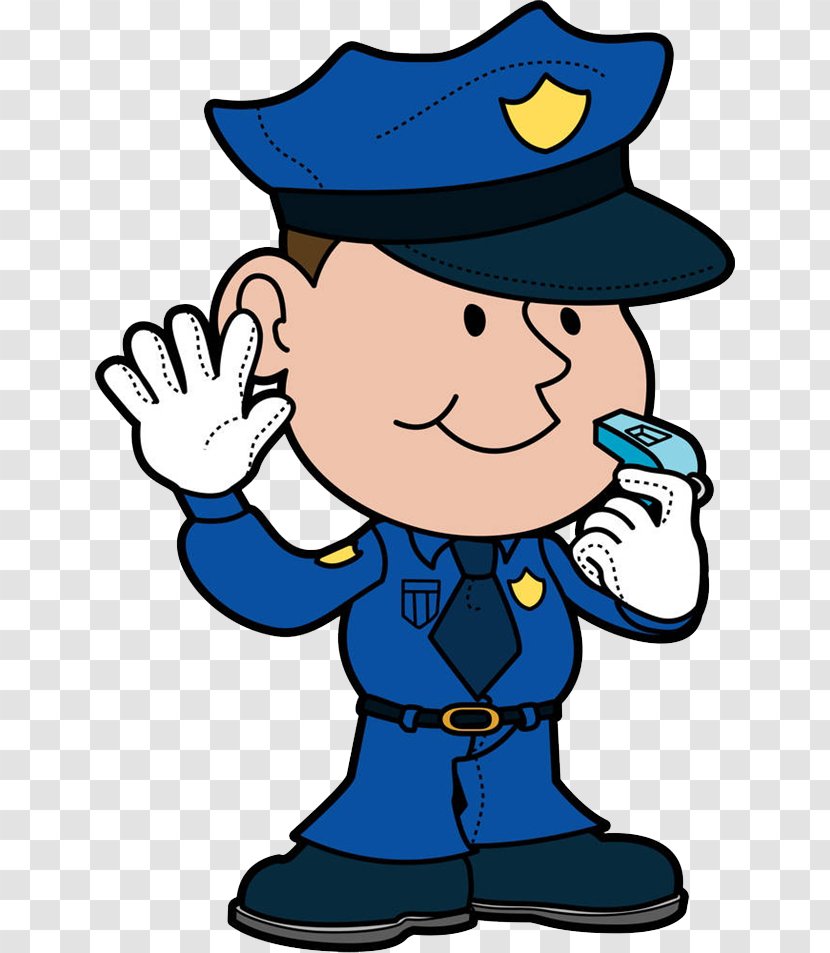 Police Officer Free Content Royalty-free Clip Art - Artwork - The Whistle Hat Transparent PNG