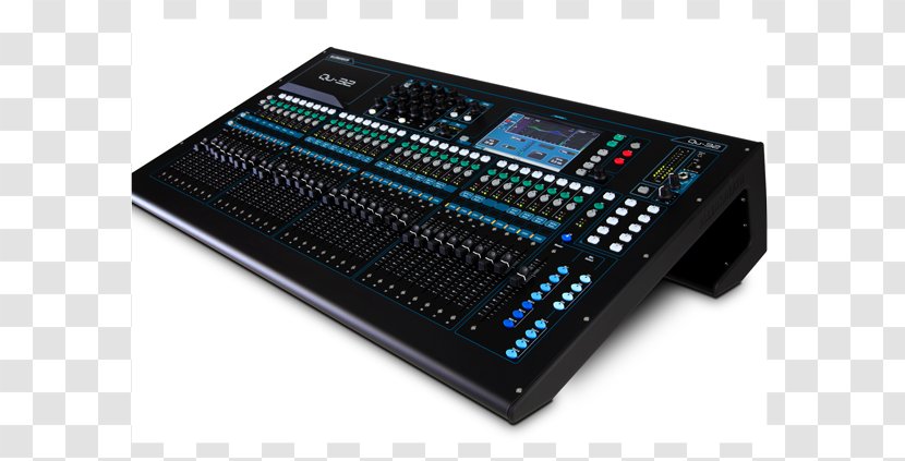 Audio Mixers Digital Mixing Console Allen & Heath QU-32 QU-16 - Sound Reinforcement System - QUÍMICA Transparent PNG