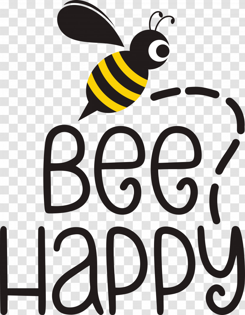 Bees Honey Bee Drawing Logo Vector Transparent PNG