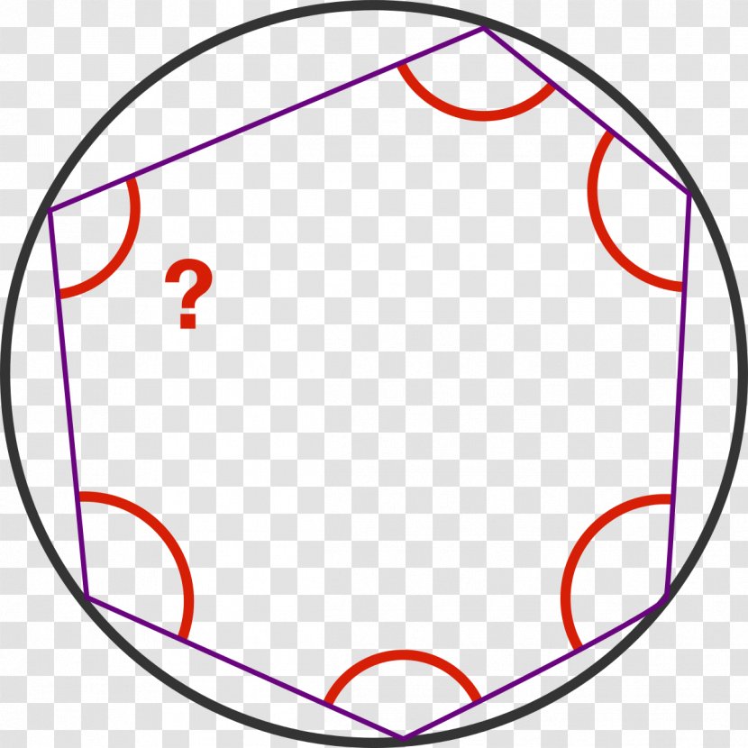 Circle Internal Angle Point Inscribed Figure - Interior - Irregular Geometry Transparent PNG