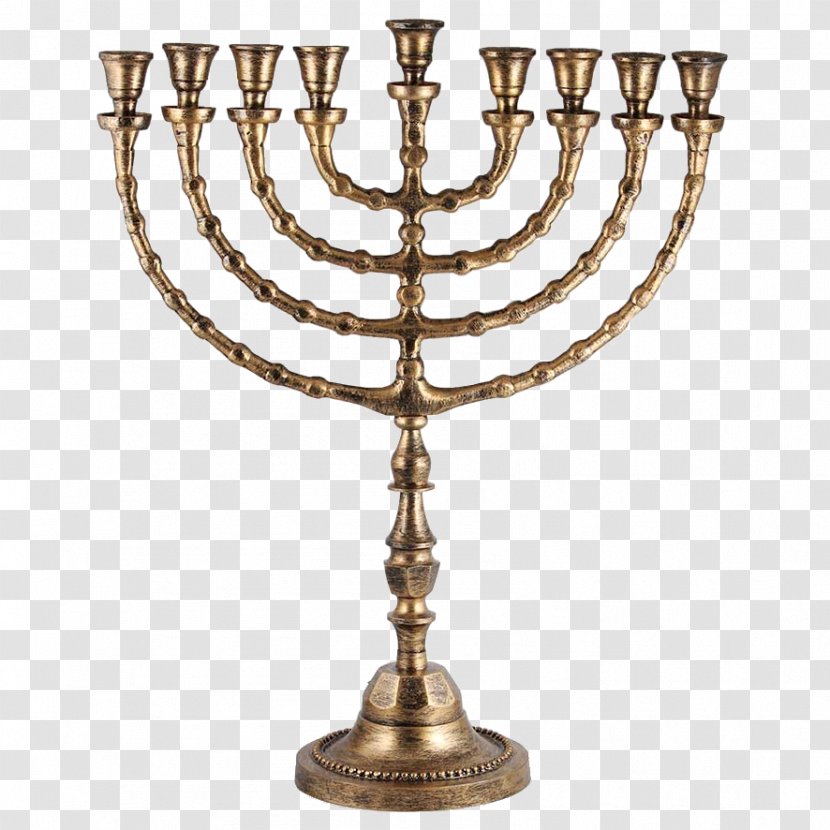 Menorah Hanukkah Judaism Shabbat Candles Transparent PNG