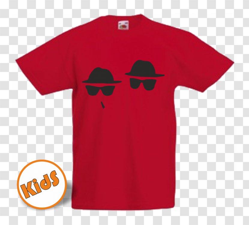 T-shirt Amsterdam Sleeve Red - Tshirt Transparent PNG