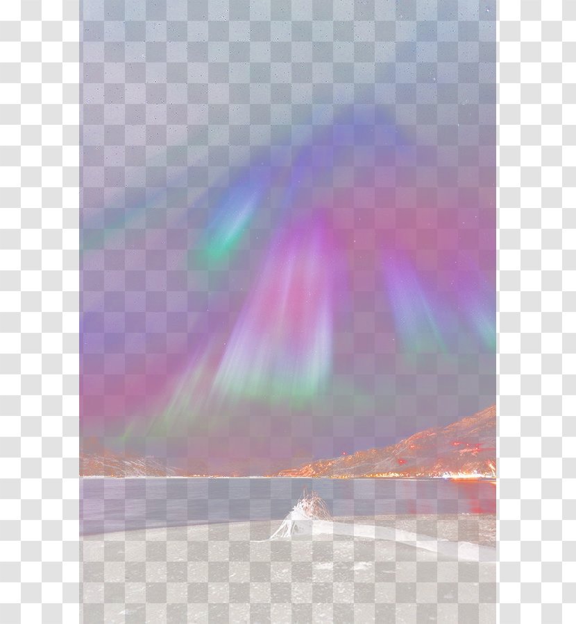 Rainbow Sky Sunlight Atmosphere Daytime - Aurora Transparent PNG