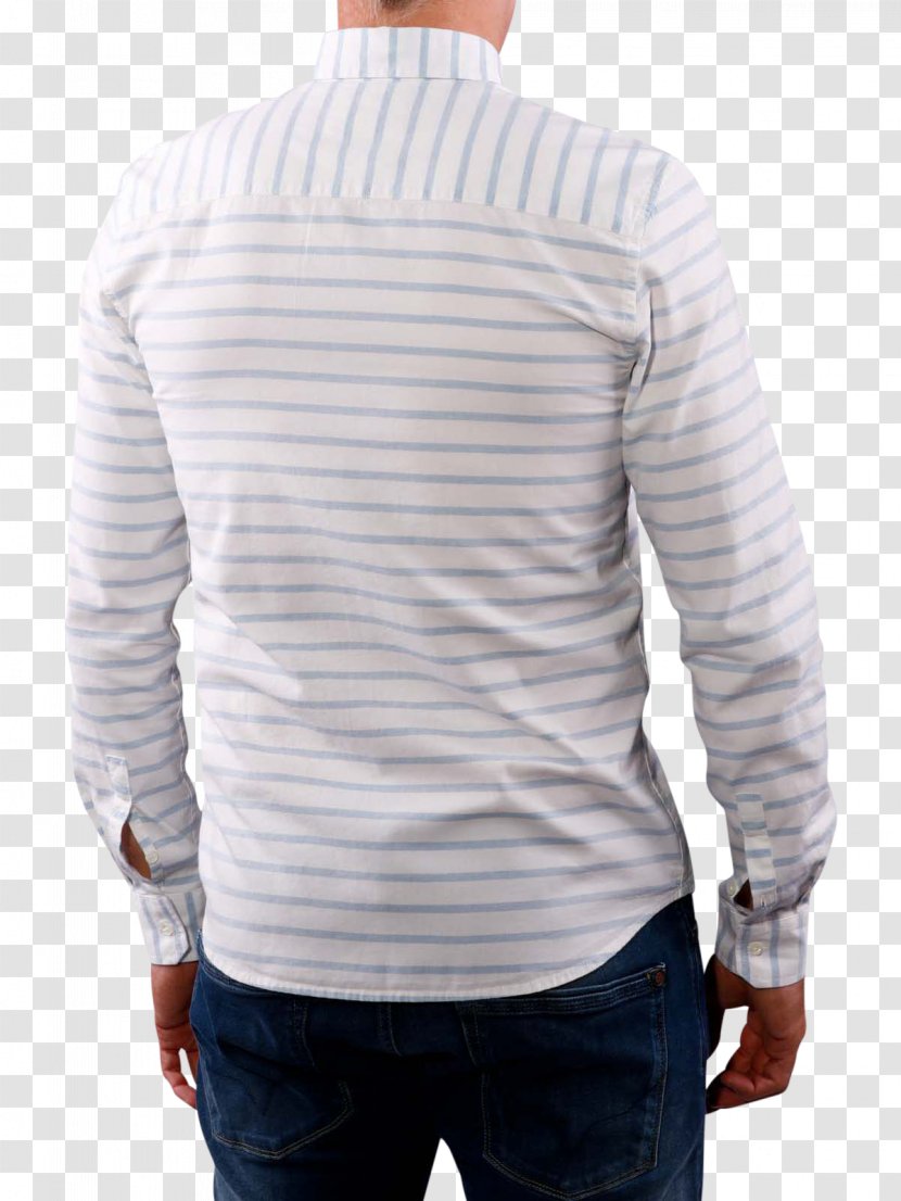 Long-sleeved T-shirt Shoulder Sweater - Neck Transparent PNG