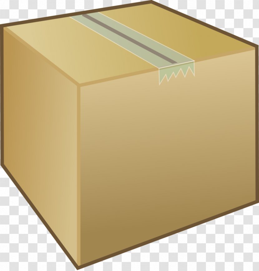 Cardboard Box Clip Art - Packaging And Labeling - Packing Slip Cliparts Transparent PNG