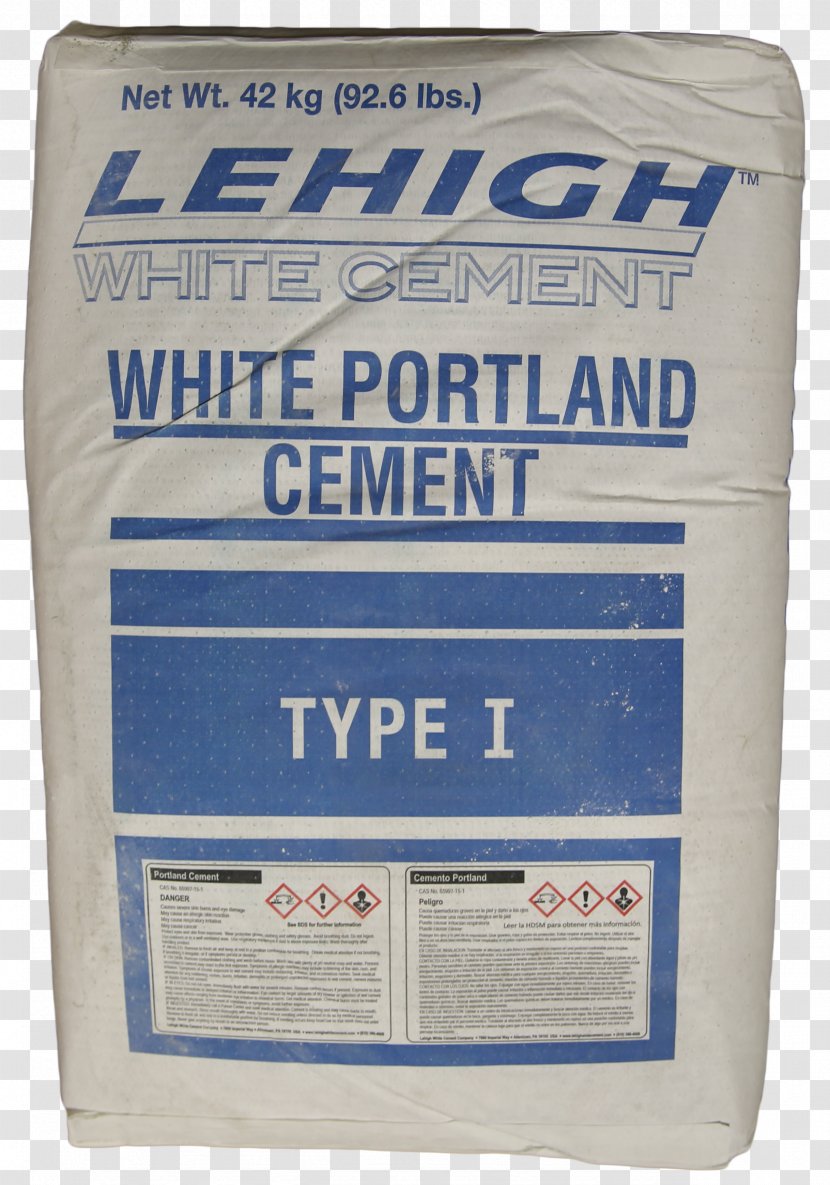 White Portland Cement Concrete Mortar - Building Transparent PNG