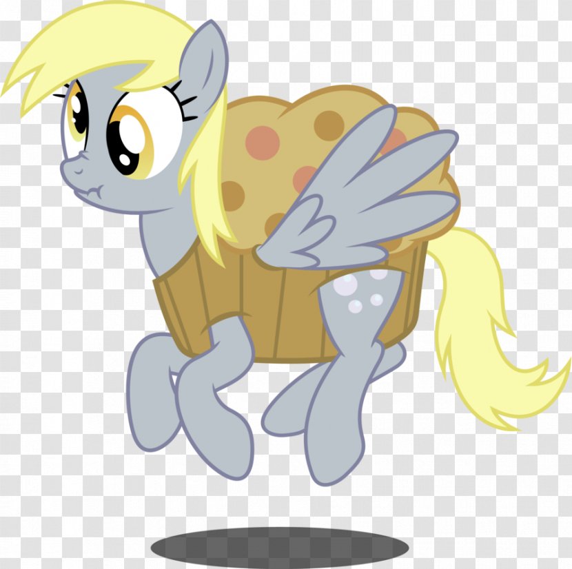 Derpy Hooves My Little Pony: Friendship Is Magic Fandom Art - Watercolor - Muffin Transparent PNG