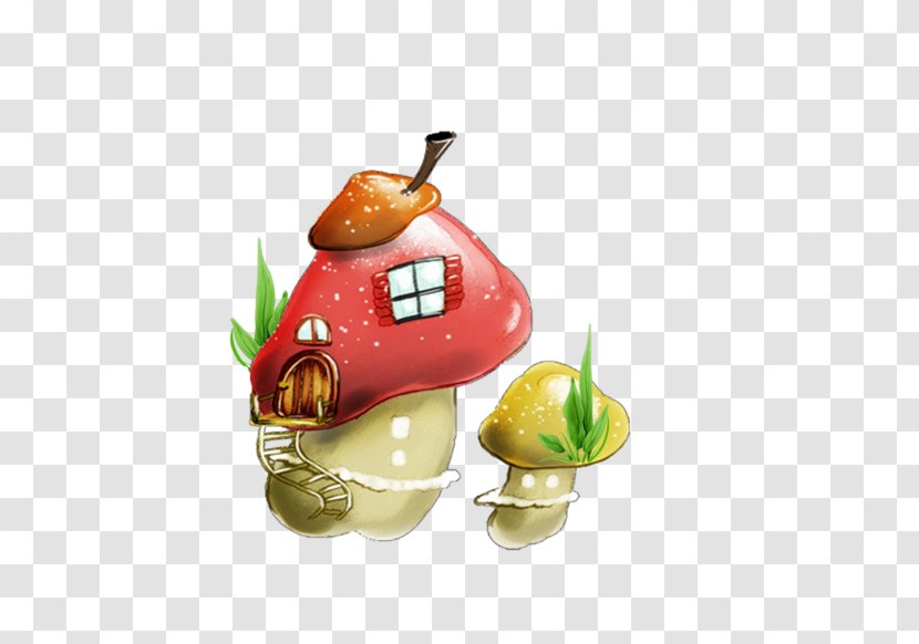 Download Clip Art - Food - Mushroom House Transparent PNG