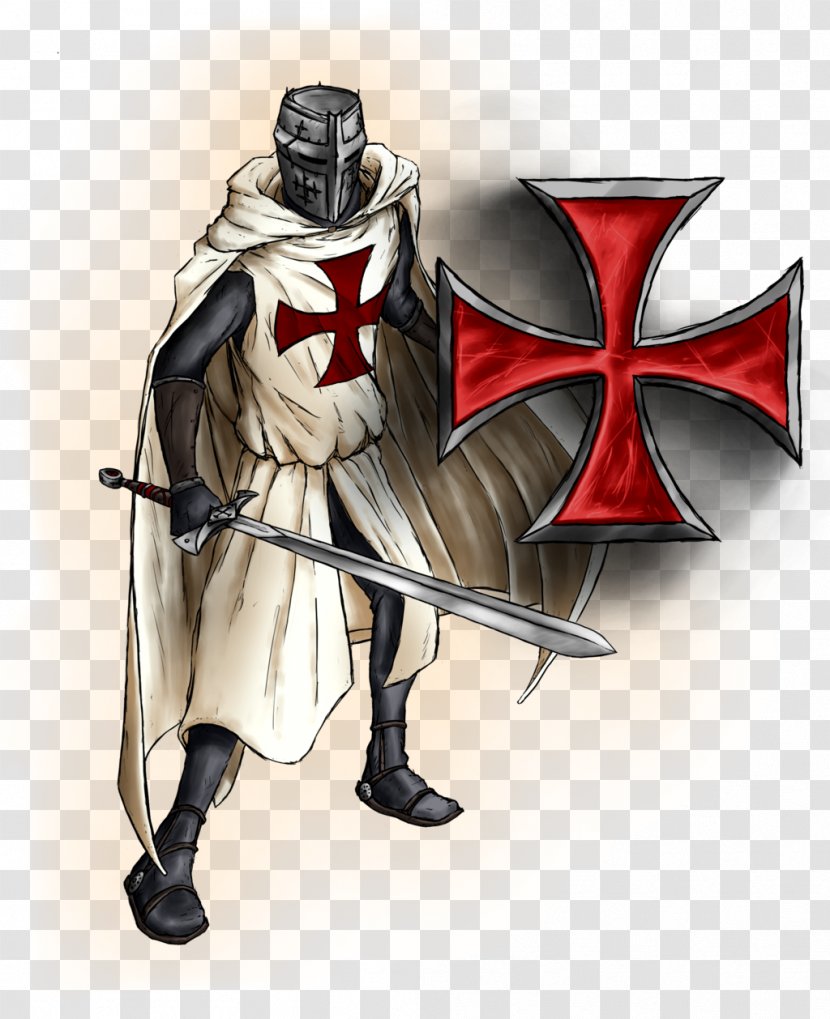 Knights Templar Crusades Hospitaller Military Order - Knight Transparent PNG