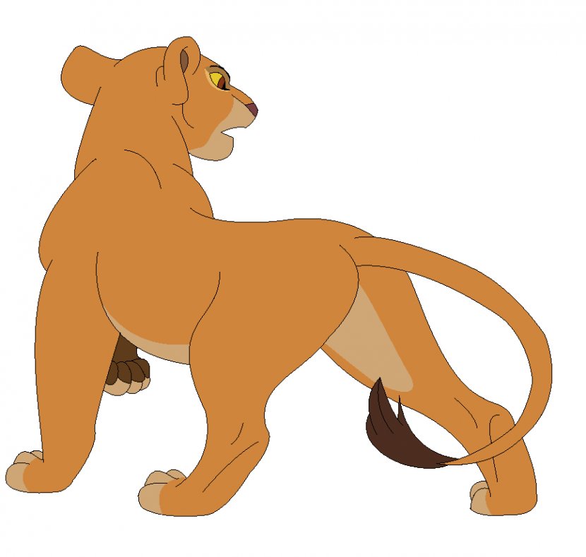 Lion Nala Sarabi Shenzi Simba - King - Cartoon Lioness Transparent PNG