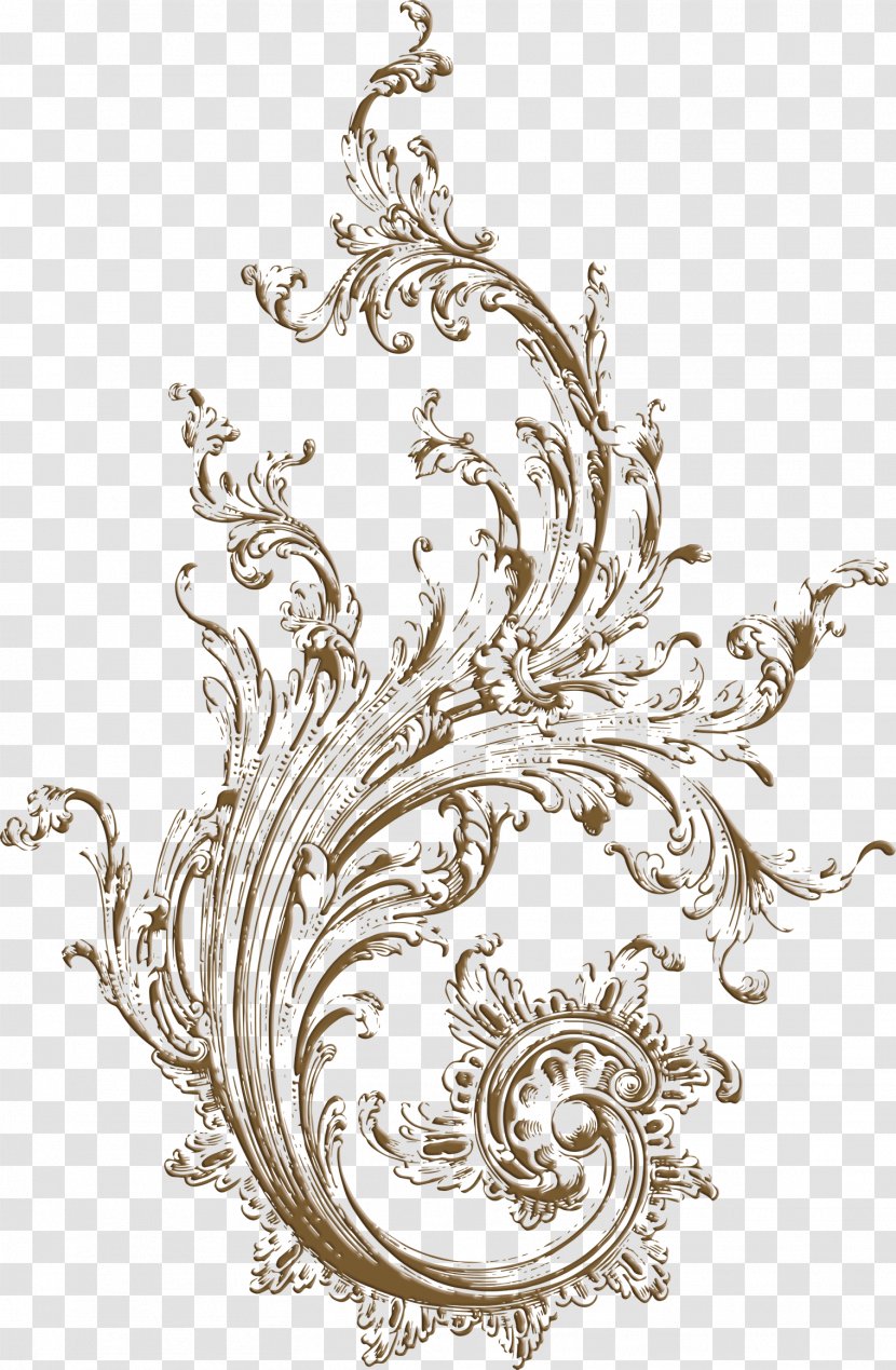 Filigree Sleeve Tattoo Engraving Clip Art - Cartoon - Baroque Transparent PNG