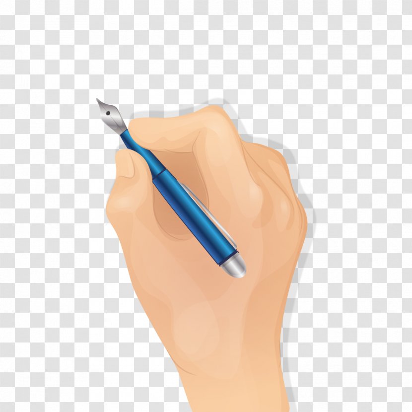 Thumb Handwriting - Joint - Vector Pen Transparent PNG