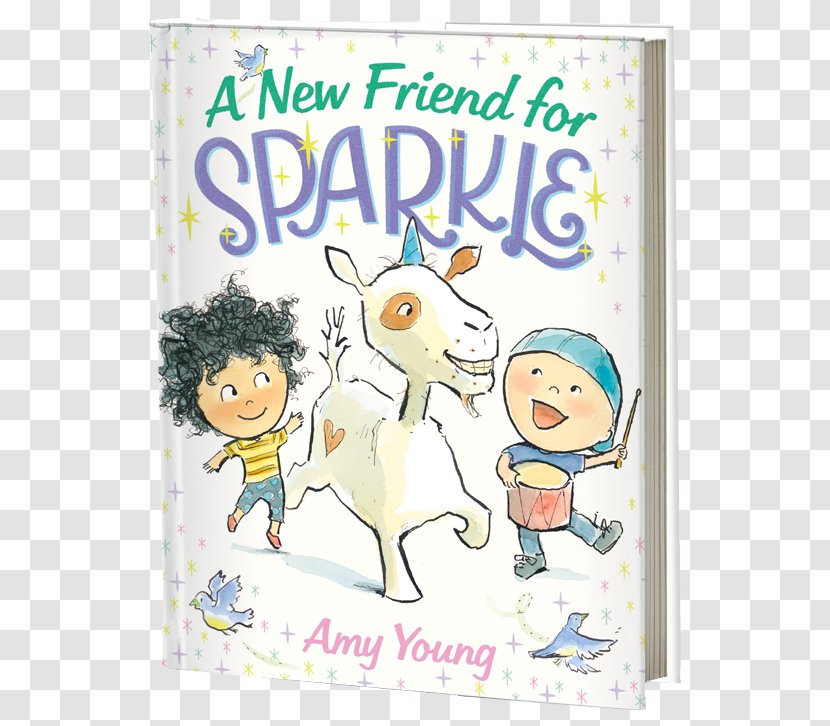 A New Friend For Sparkle Unicorn Named Sparkle: Picture Book Hardcover Amazon.com - Fiction - Childrens Illustrations Transparent PNG