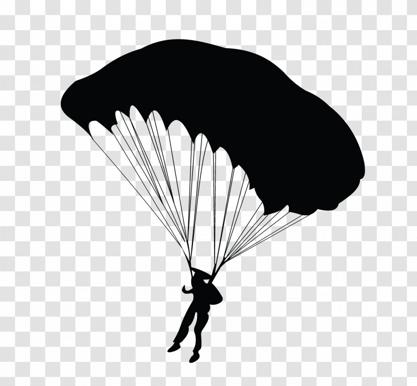 Parachute Parachuting Paragliding Airplane - Jumper Transparent PNG