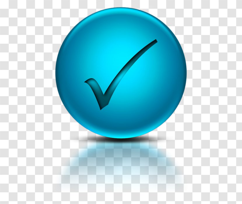 Login Button Clip Art - Computer Software - Blue Check Mark Transparent PNG