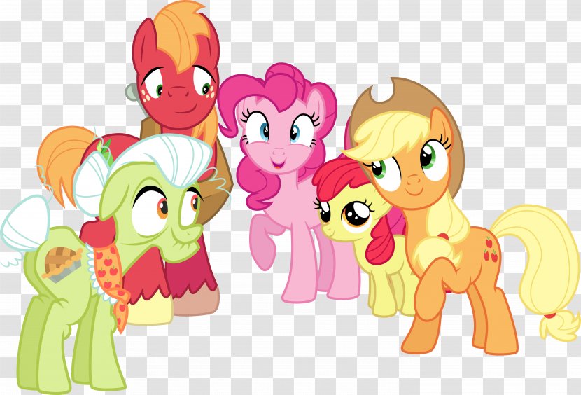 Pony Family DeviantArt - Heart - Apple Pie Transparent PNG