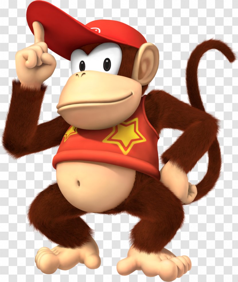 Donkey Kong Country 2: Diddy's Quest Diddy Racing 64 - Mammal Transparent PNG