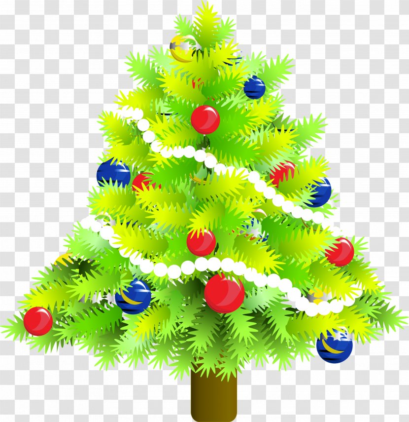 Christmas Tree Pine Decoration Transparent PNG