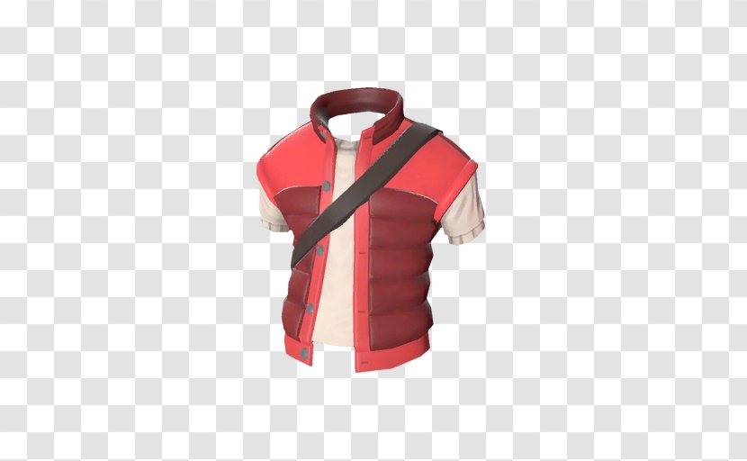 Team Fortress 2 Sleeve T-shirt Bodywarmer Gilets - Red Transparent PNG
