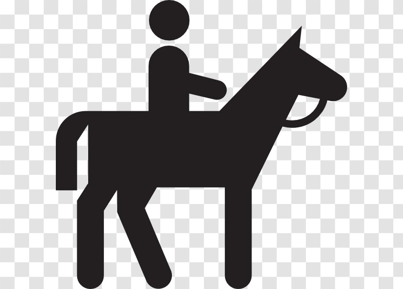 Horse&Rider Equestrianism Trail Riding Clip Art - Horserider - Horse Clipart Transparent PNG
