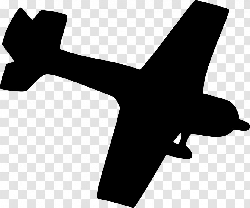 Airplane Silhouette Clip Art - Aircraft Transparent PNG