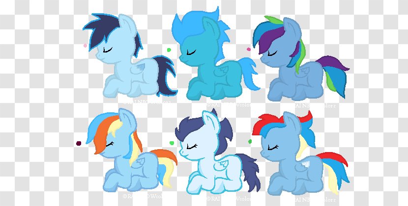 My Little Pony Rainbow Dash Horse Foal - Like Mammal - Seven Color Transparent PNG