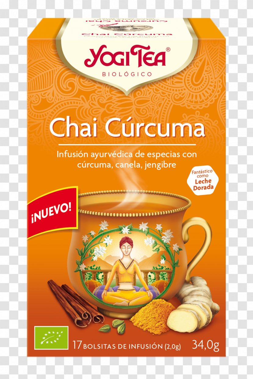 Green Tea Masala Chai Organic Food Yogi - Cuisine Transparent PNG