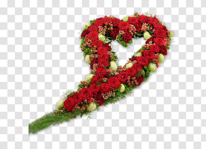 Floral Design Funeral Special-shapes Heart Of Tears Flower - Christmas Decoration - The Painting Transparent PNG