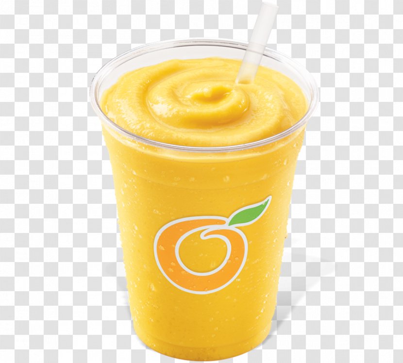 Smoothie Orange Juice Milkshake Drink - Passion Fruit Transparent PNG