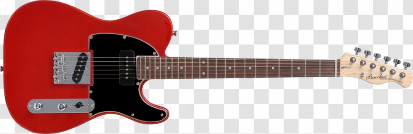 Electric Guitar Tiple Squier Jim Root Telecaster Fender - Red Sakura Transparent PNG