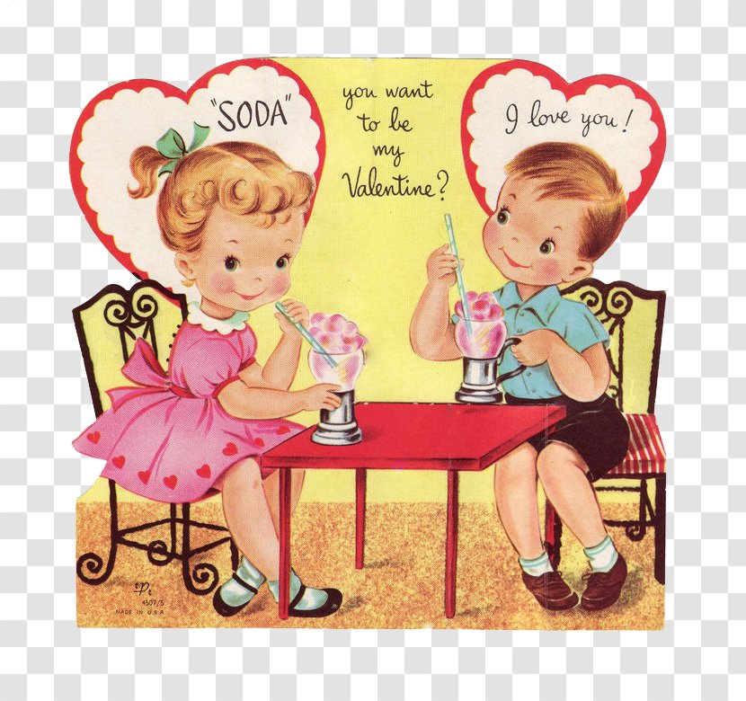 Valentine's Day Gift Greeting & Note Cards Clip Art - Love - Kids Fashion Transparent PNG