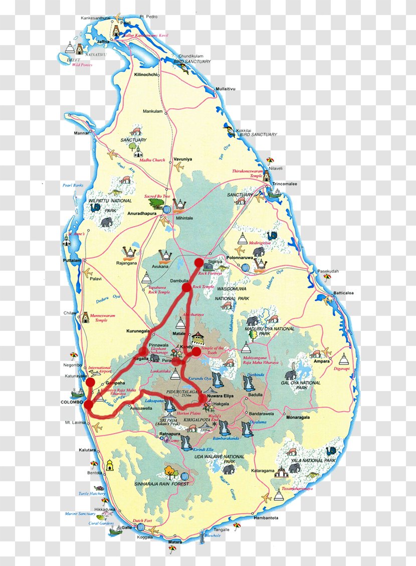 City Map Colombo Mapa Polityczna Buttala - Excursion Transparent PNG