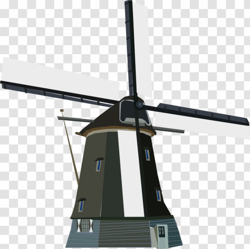 Helicopter Rotor Machine - Windmill Home Transparent PNG