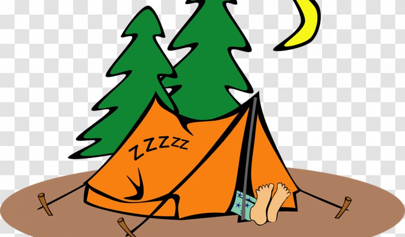 Camping Tent S'more Clip Art - Tree - Campsite Transparent PNG
