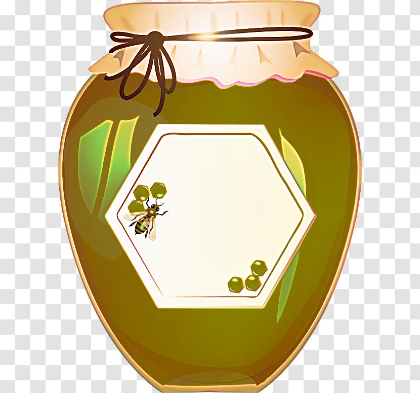 Bee Cartoon - Honeycomb - Food Storage Containers Transparent PNG