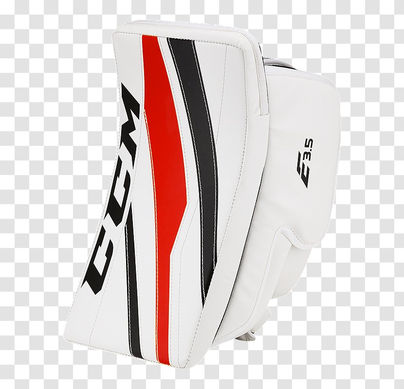 Blocker Goaltender CCM Hockey Ice - Brand - Senior Care Flyer Transparent PNG