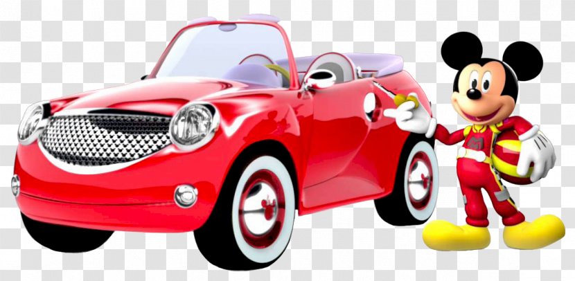 Mickey Mouse Car Daisy Duck Minnie 1932 Ford - Rods Vector Transparent PNG