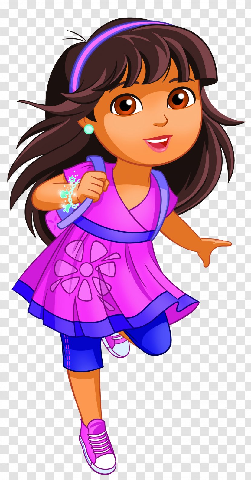 Dora The Explorer Swiper Clip Art - Flower - Cliparts Transparent PNG