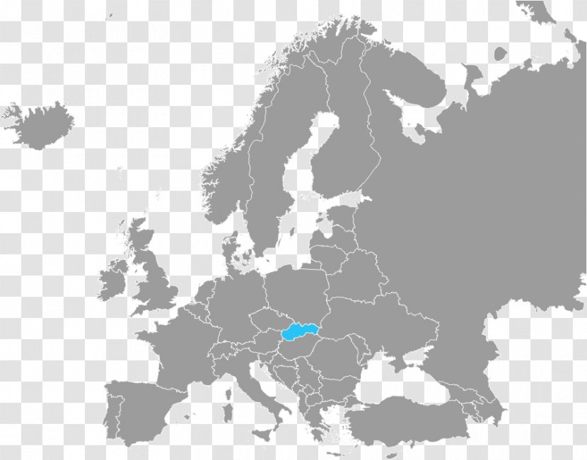 Europe Vector Map World Transparent PNG