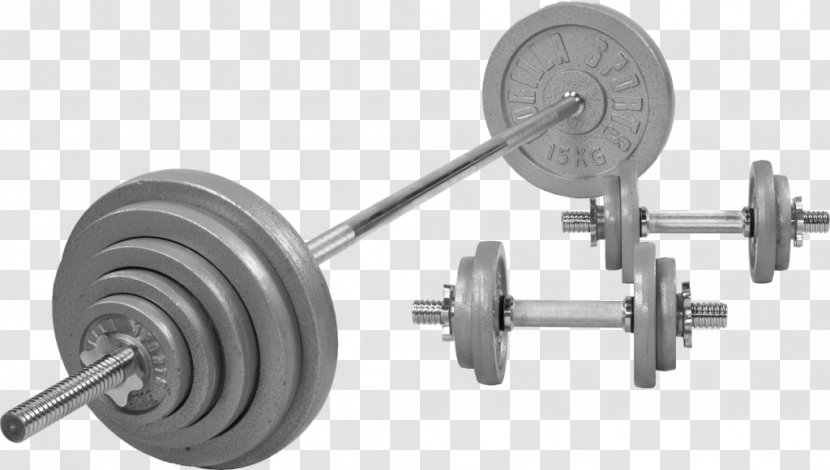 Dumbbell Fitness Centre Barbell Cast Iron Sport - Olympic Weightlifting Transparent PNG