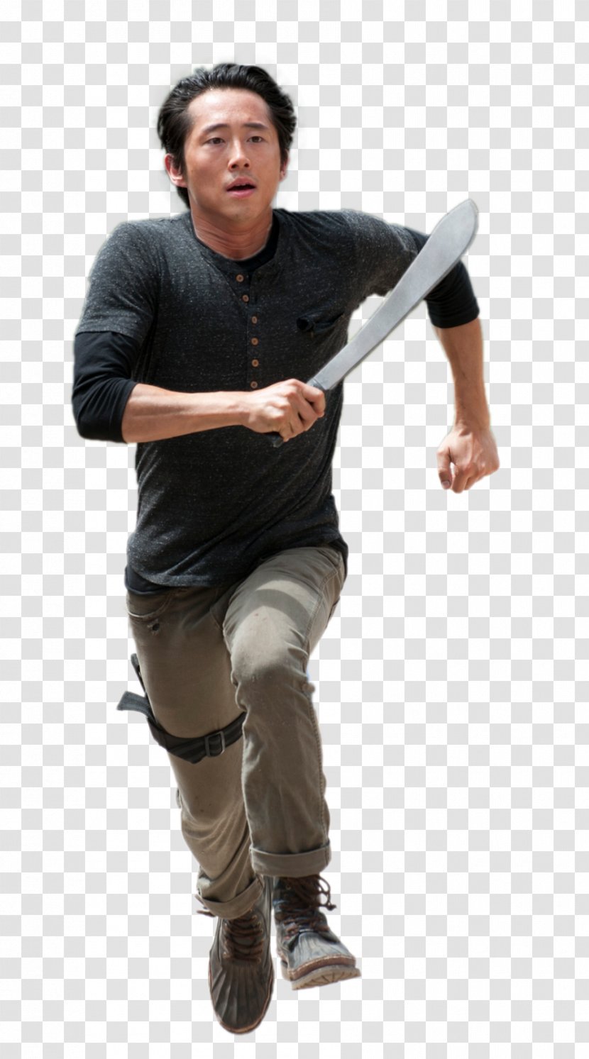 Steven Yeun The Walking Dead: Survival Instinct Glenn Rhee Carl Grimes - Standing - TWD Transparent Background Transparent PNG