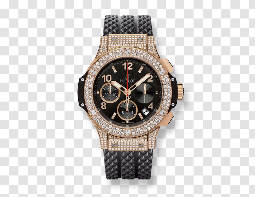 Hublot Watch Chronograph Gold Jewellery - Strap Transparent PNG