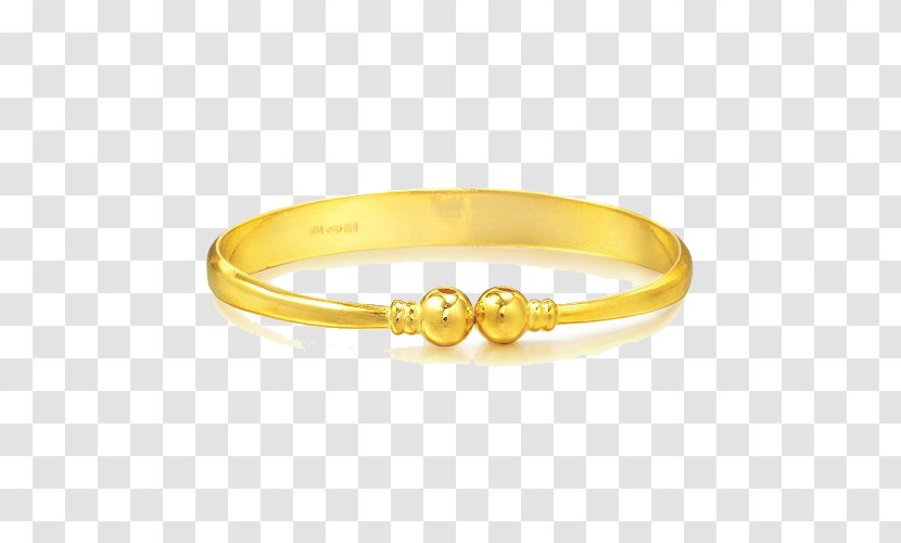 Bangle Bracelet Gold Chow Sang - Yellow - Foot Snake Belly Marriage Married Counterparts Female Models 78200K Three Transparent PNG