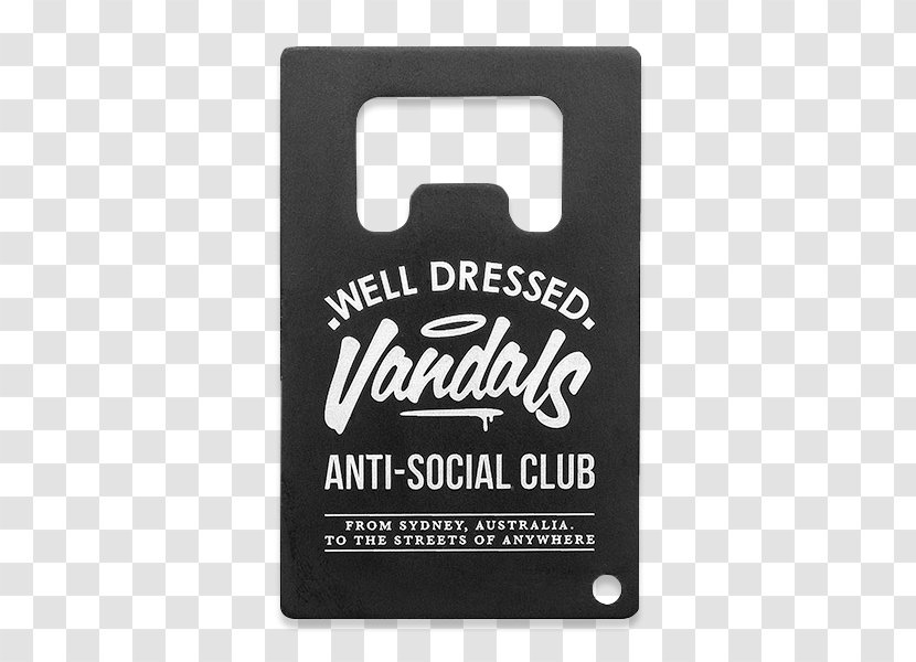 Anti Social Club Logo Bottle Openers Brand Baseball Cap - Sticker - Opener Transparent PNG