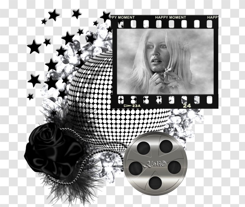 Photographic Film Photography Picture Frames Photomontage - Black And White - Brigitte Bardot Transparent PNG