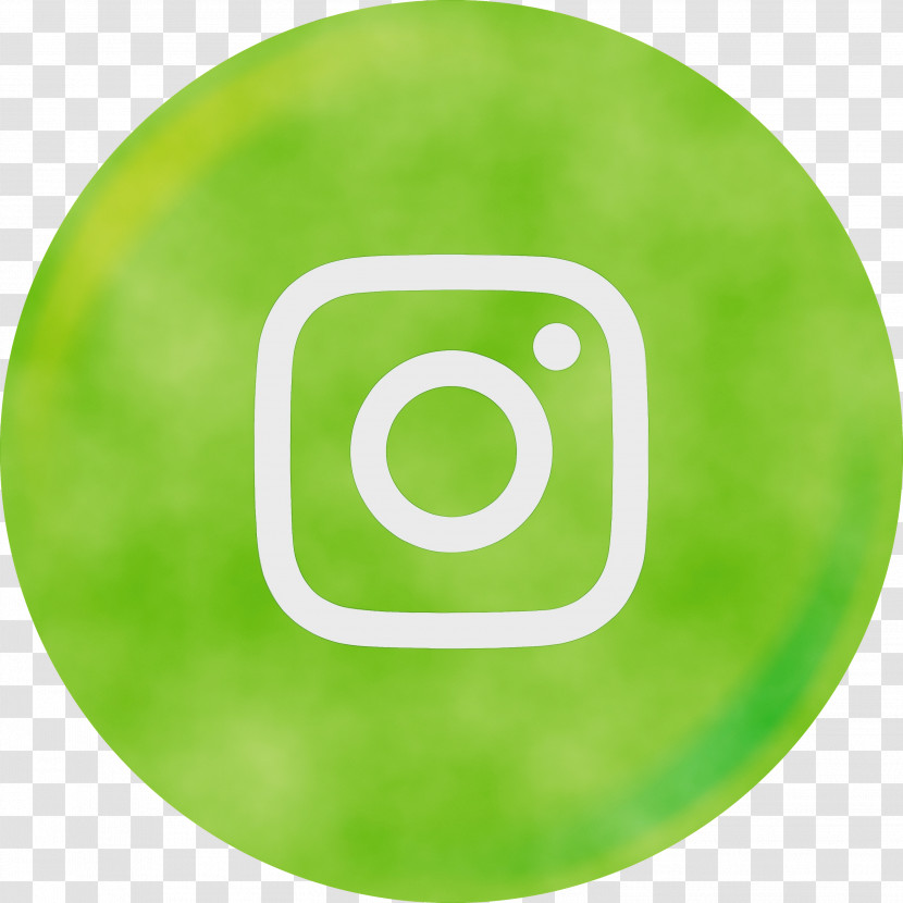 Instagram Logo Icon Watercolor Paint Wet Ink Transparent PNG