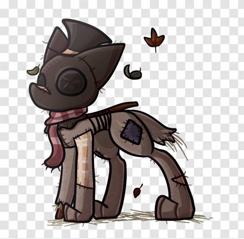 Cat Horse Illustration Cartoon Tail - Small To Medium Sized Cats - Scream Scarecrow Transparent PNG