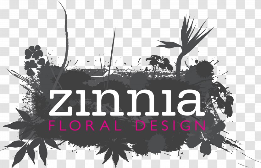 Zinnia Floral Design Logo Floristry - Business Transparent PNG