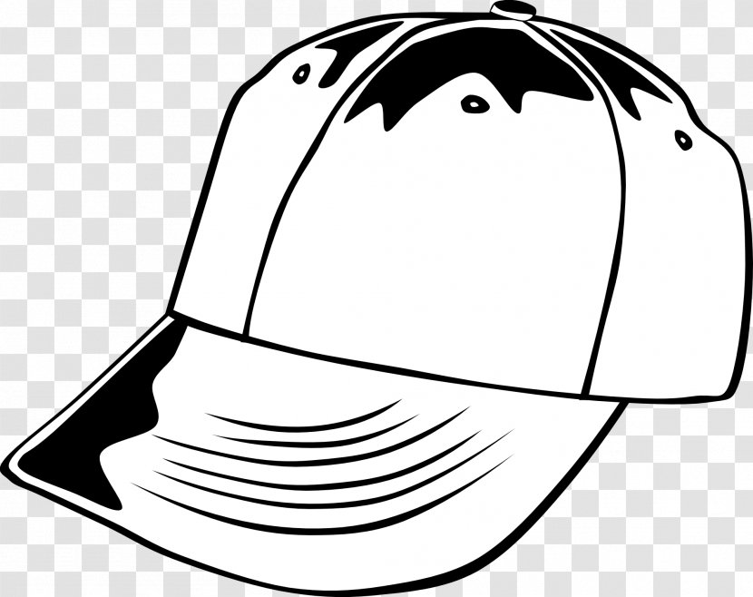 Hat Baseball Cap White Clip Art - Line Transparent PNG