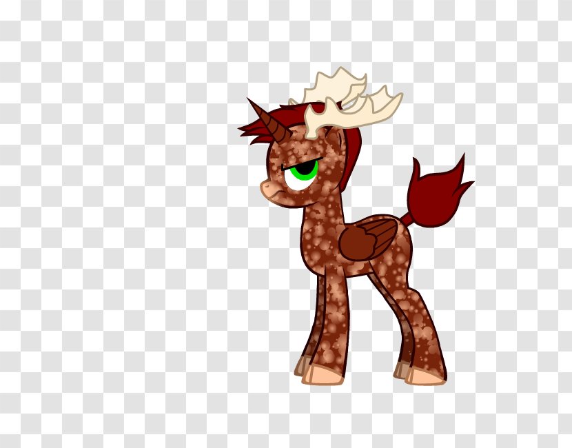 Giraffe Pony Horse Reindeer Cartoon - Mythical Creature - Tucker Transparent PNG
